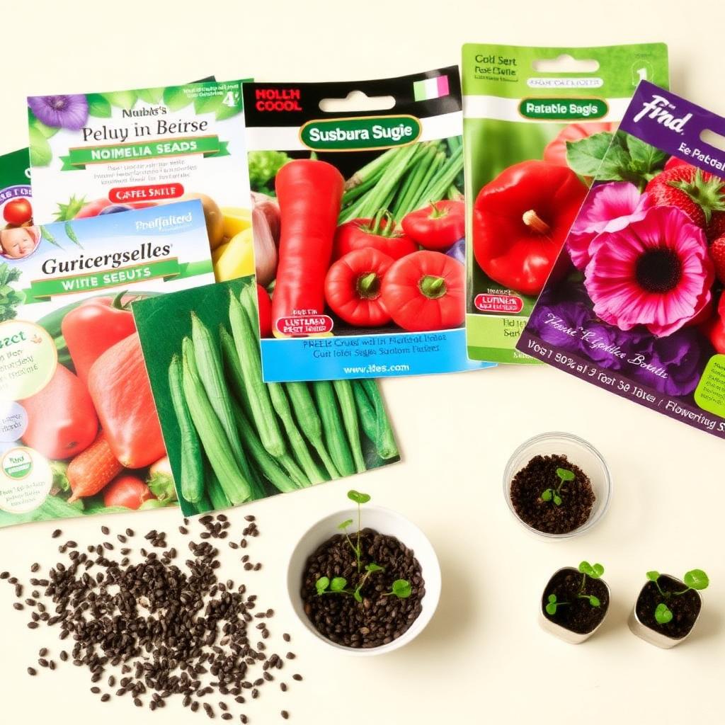 Seeds for sale at Savita Rose Nursery Mumbai